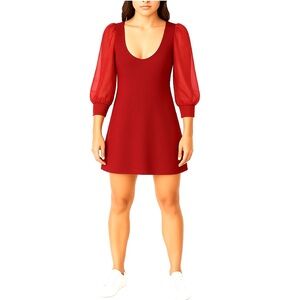 NEW House of Harlow 1960 Dress size S Tango Red